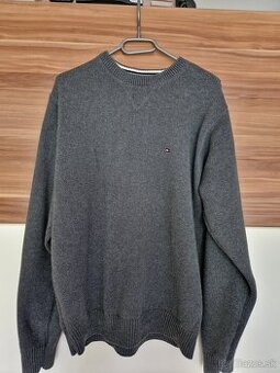 Pansky sveter tmavosivý TOMMY HILFIGER veľ. M