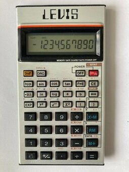 Predam retro staru zberatelsku kalkulacku LEVIS
