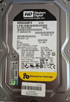 Disk HDD enterprise 500 GB WD RE WD5003ABYX