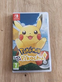 Predám Pokémon Let's Go Pikachu - Nintendo Switch a Switch