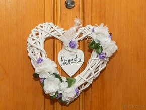 Svadobné vence na dvere - 1