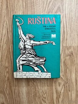 RETRO Učebnica ruštiny zroku 1978, 4. ročník stredných škôl