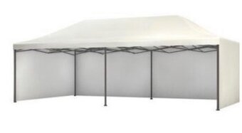 Biely noznicovy party stan 3x6 metra-novy