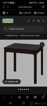 IKEA jedalensky stol