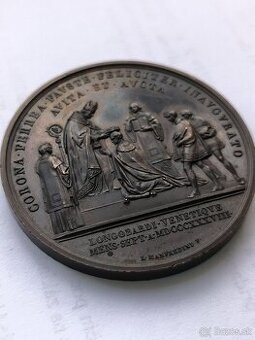 Korunovácia Ferdinand V. - Miláno 1838