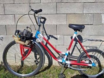 Bicykel z motorom