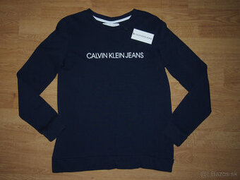 Calvin Klein dámska tmavomodrá mikina