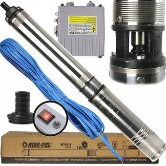 MAR-POL M79914 750W Ponorné hlbinné čerpadlo nové
