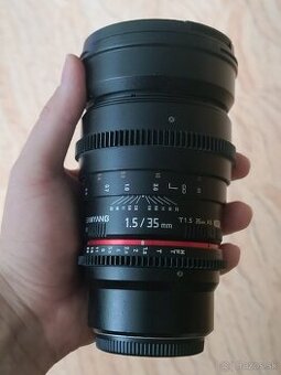 Samyang 35mm T1.5 M4/3