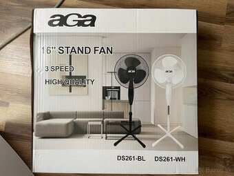 Stojanové ventilátory AGA DS261-BL – 5 ks – nové