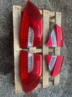 Škoda superb 2 face lift led zadné svetlá