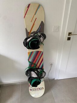 Snowboard komplet