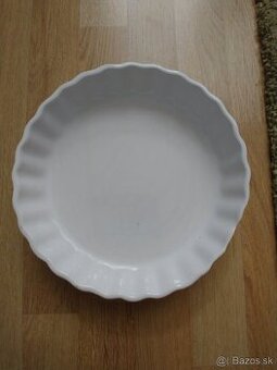 Tazka keramicka forma na koláč, 24 cm, nová