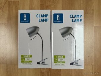 Stolná lampa s klipom E27/11W/230V