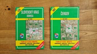 prve 1. vydanie  turistické mapy VKÚ 104, 139