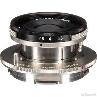 Voigtlander 40mm f/2.8 + close focus adaptér z VM na Sony E