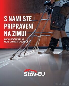 Realizujeme anhydritové potery v okrese Sabinov