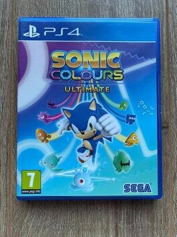 Sonic Colours Ultimate na Playstation 4