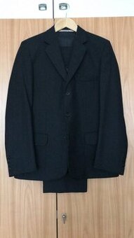 Čierny oblek SLIM veľ. 170/44