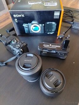 Sony a7ii s príslušenstvom