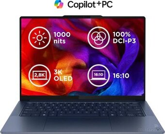 Lenovo Yoga Slim 7 – Snapdragon X Elite, 32 GB RAM, 1 TB SSD