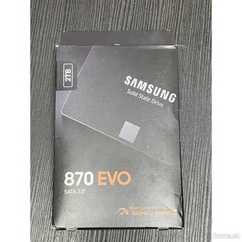 SSD disk Samsung 870 EVO 2TB