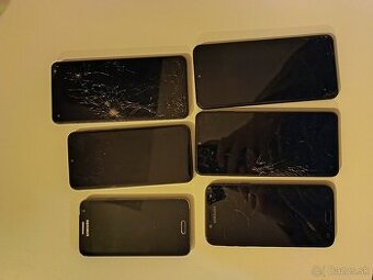 6x Samsung na súčiastky – vlastná zbierka
