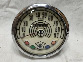 ŠKODA TUDOR 1201 SPARTAK FELICIA NEPOUŽITÝ VÝVOZNÍ TACHOMETR