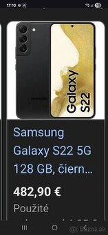 Samsung galaxy s22 v top stave