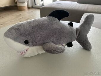 Plysova hracka a zralok - cca 35cm