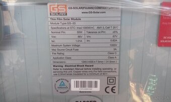 Fotovolticke panely GS55