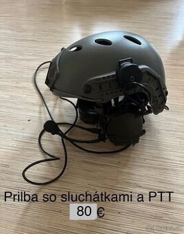 Predám helmu so sluchadlami, kupované u NOVRITSCHA