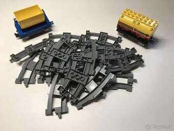 Lego Duplo Sada kolejí s vagonky 2