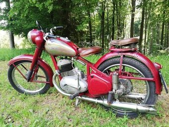 Jawa Perák 350 typ 18 s TP a EČ, platná STK