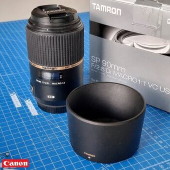Tamron SP 90mm f/2.8 Di Macro 1:1 VC USD – Canon