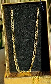 Zlatý náramok Figaro 585