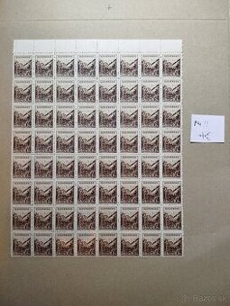 Slovenský štát - 64blok Kriváň, priesvitka P4