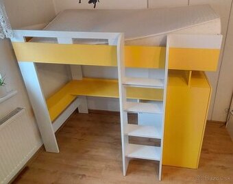 detská poschodová posteľ