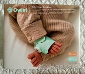 Owlet Smart Sock Plus –  0-5 rokov (Svetlo zelená)