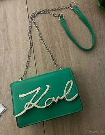 kabelka Karl Lagerfeld zelená