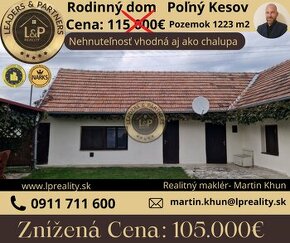 Na predaj rodinný dom v obci Poľný Kesov - 1