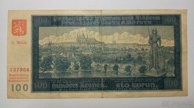 100 korun,1940, s.Gb