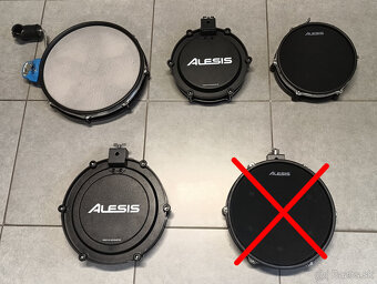 TOM / SNARE / FLOOR pady pre elektrické bicie