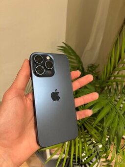 iPhone 15 PRO MAX 256GB BLUE - KOMPLET PRÍSLUŠENSTVO - TOP