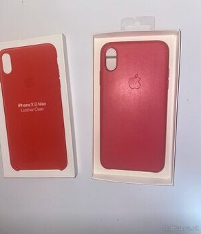 Kryt nový pre iPhone xs max červený nový