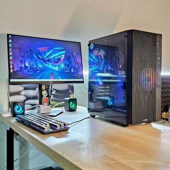 Herný PC so zárukou • i5 9400F • RX 5600 XT 6G • 24G