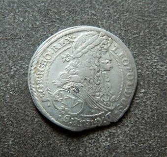 Predám XV grajciar 1695 Viedeň Leopold I.