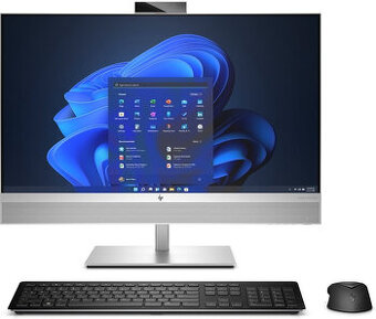 HP EliteOne 870 AiO G9, 7B0X8EA, strieborný