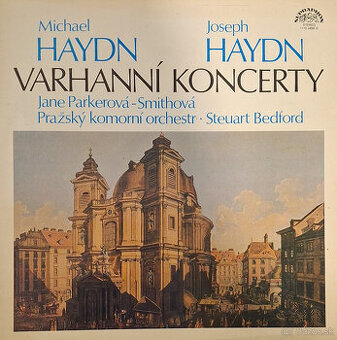Retro gramofónová LP platňa Varhanni Koncerty