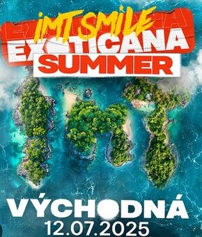 IMT SMILE VÝCHODNÁ - predám 4 lístky